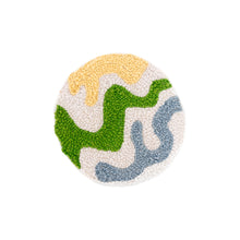 Load image into Gallery viewer, Wavy Tea Coasters Punch Needle
