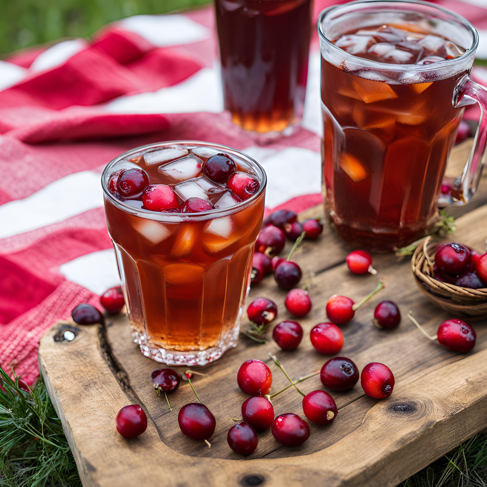 Cran-Lemon Ice Tea
