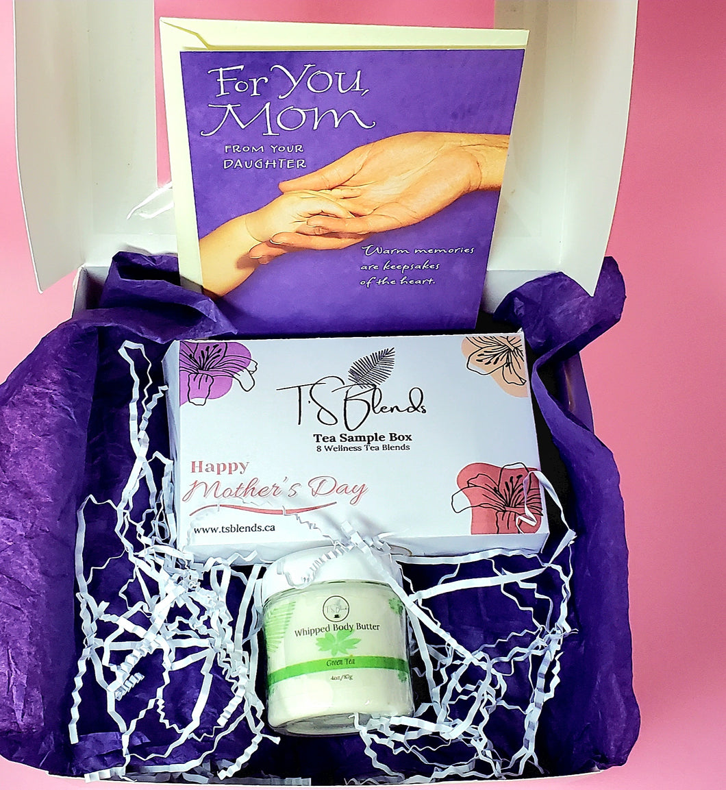 Tea, Body Butter and Card Gift Box