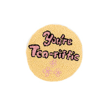 Load image into Gallery viewer, Tea-riffic Tea Coasters Punch Needle
