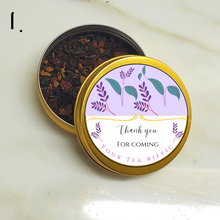 Load image into Gallery viewer, Custom Special Occasion Tea Favor Tins

