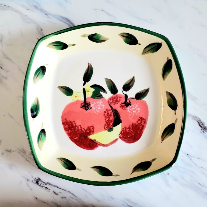 Apple Ceramic Platter